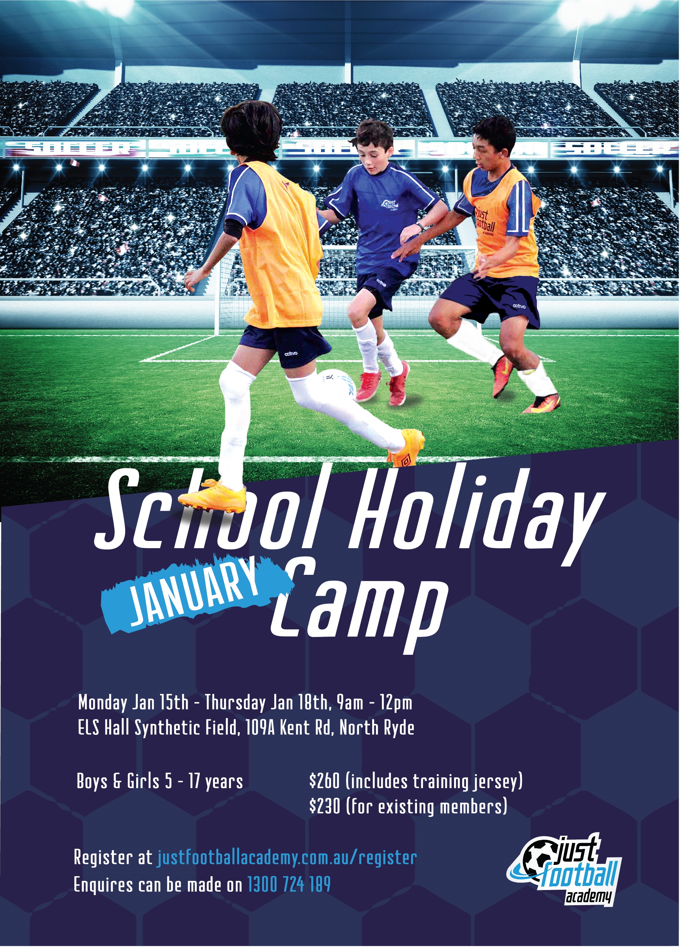 Football School Holiday Camp